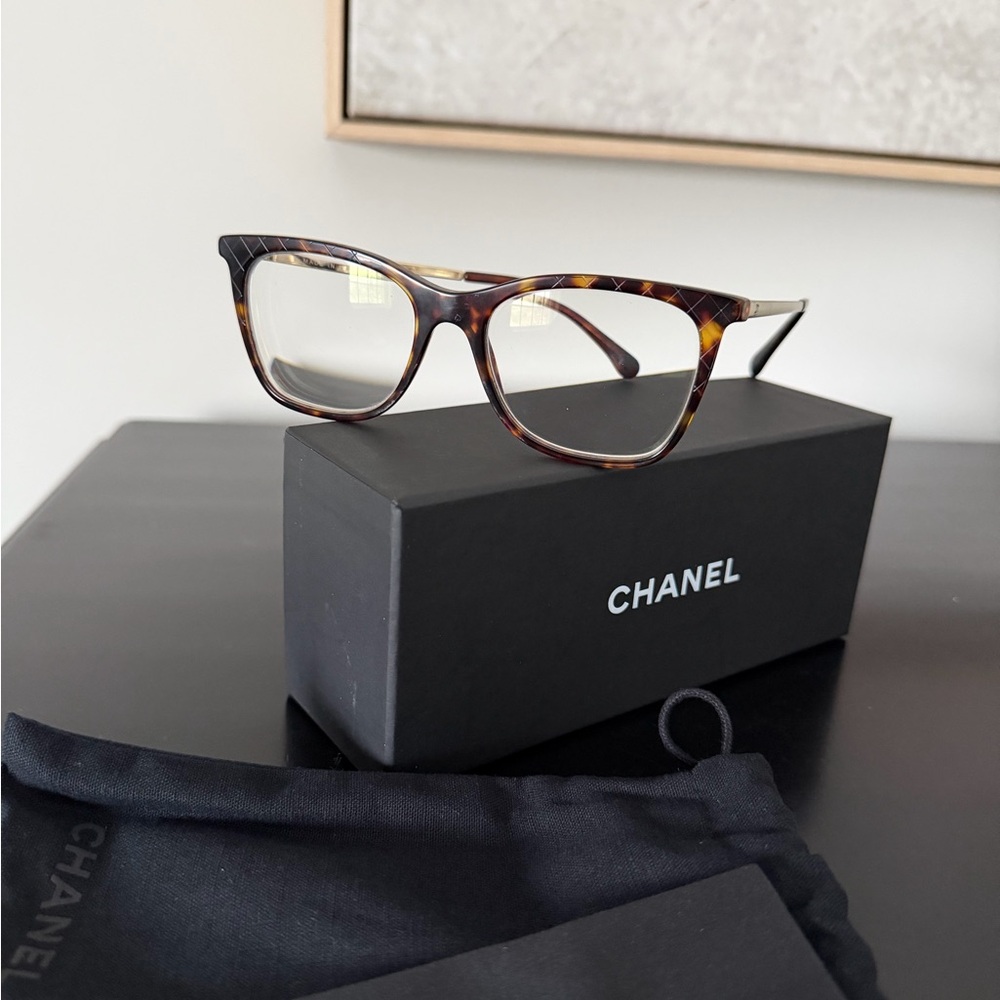 Chanel Tortoise Shell Glasses
